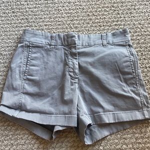 Grey J Crew shorts